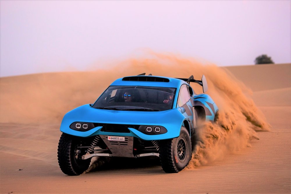This street legal version of the Prodrive Hunter is now available to drive on the road, as well as in the desert.