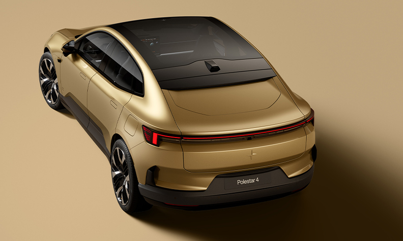 Polestar 4 no rear window