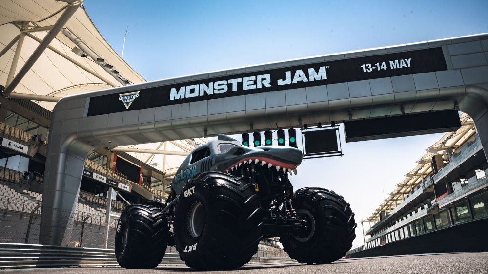 's top monster truck drivers compete inside Etihad Arena this weekend, May 13 and 14