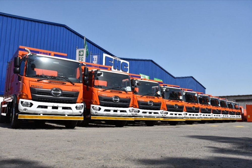 صورة 1 - شاحنات هينو الفئة 500 (HINO 500 Series) (Allison Transmission)المزوَّدة بنظام نقل أليسون ترانسميشين