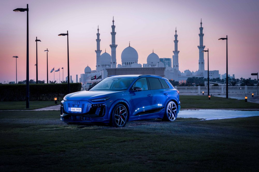 Audi Q6 e-tron at Ritz Carlton, Abu Dhabi (2)