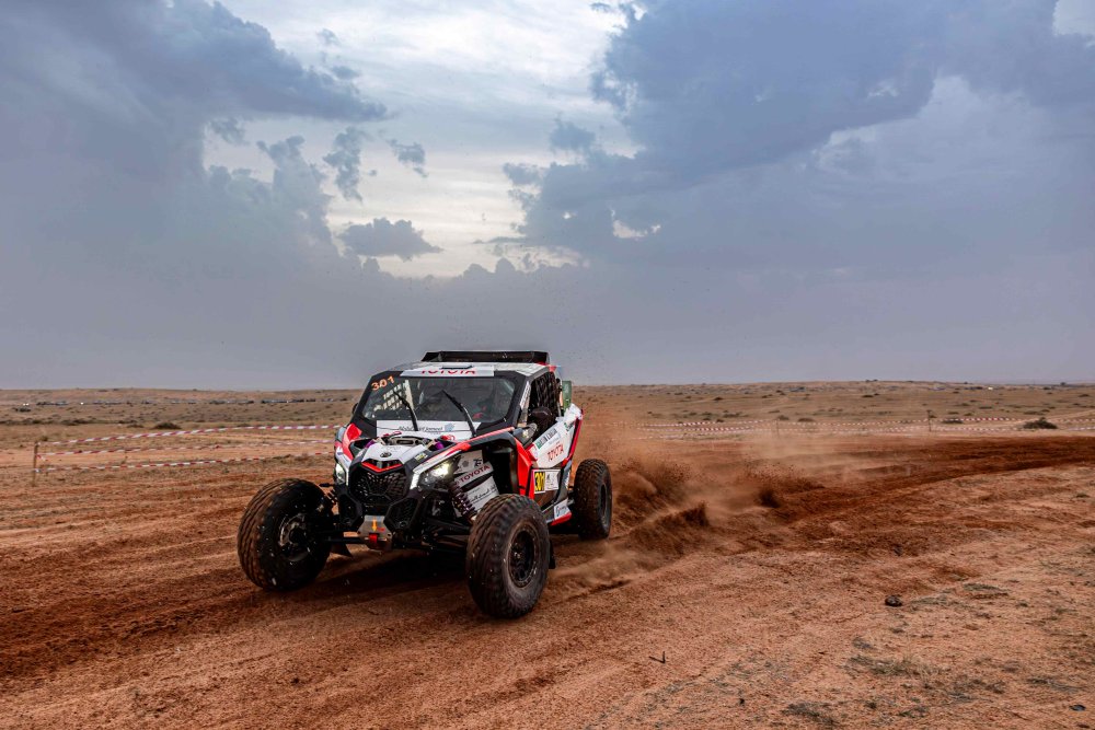 's Qassim Rally Toyota.