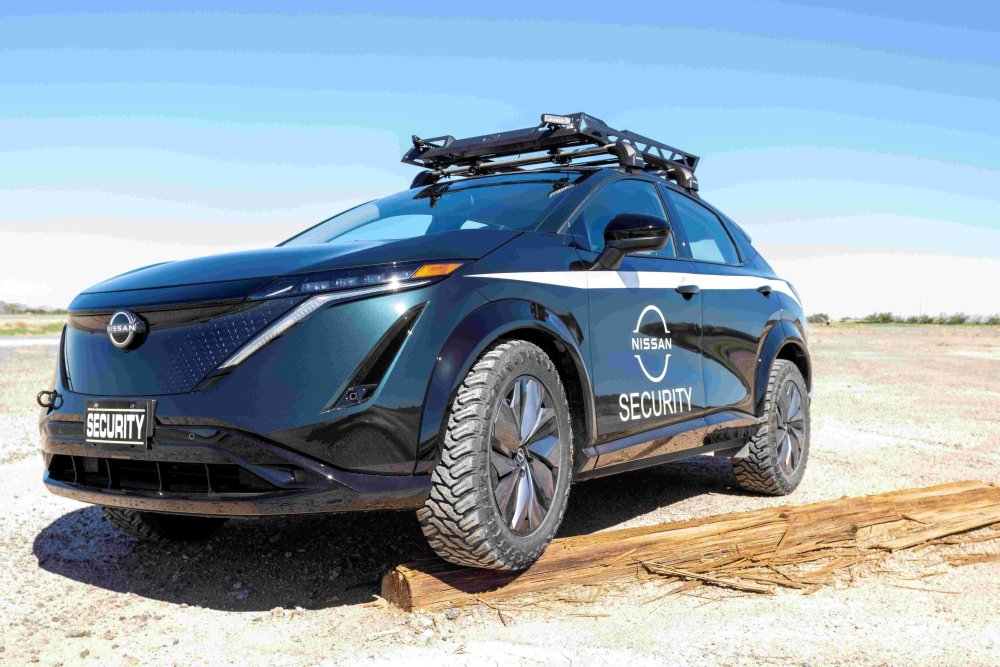 Nissan Ariya proves its mettle 30,000 miles of rugged desert patrol with zero tailpipe emissions (1)