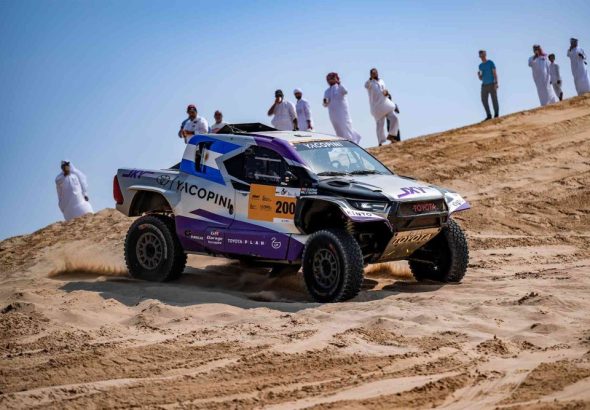 Juan Cruz Yacopini wins the Qatar International Baja 2