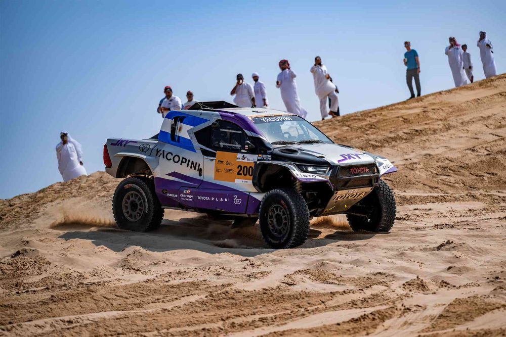 Juan Cruz Yacopini wins the Qatar International Baja 2