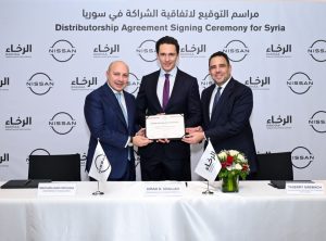Nissan announces return to Syria with Al Rakhaa Trading Limited (1)
