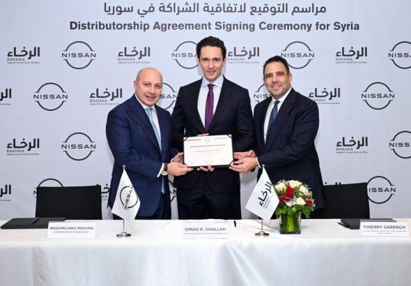 Nissan announces return to Syria with Al Rakhaa Trading Limited (1)
