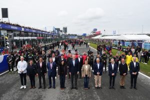 King Felipe VI’s presence highlighted the growing importance of sustainable motorsport